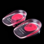 Pernute din silicon BR037 pentru protectie calcai, 1 pereche Roz, art MJ 1124106